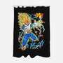Vegeta Super Saiyan Three-None-Polyester-Shower Curtain-sarudrawss