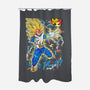 Vegeta Super Saiyan Three-None-Polyester-Shower Curtain-sarudrawss
