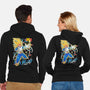 Vegeta Super Saiyan Three-Unisex-Zip-Up-Sweatshirt-sarudrawss