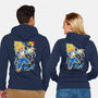 Vegeta Super Saiyan Three-Unisex-Zip-Up-Sweatshirt-sarudrawss