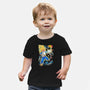 Vegeta Super Saiyan Three-Baby-Basic-Tee-sarudrawss