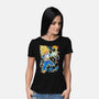 Vegeta Super Saiyan Three-Womens-Basic-Tee-sarudrawss
