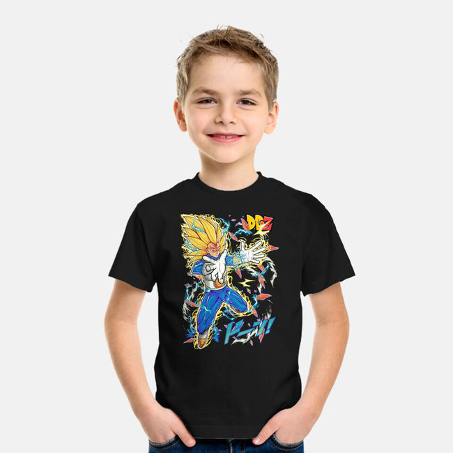 Vegeta Super Saiyan Three-Youth-Basic-Tee-sarudrawss