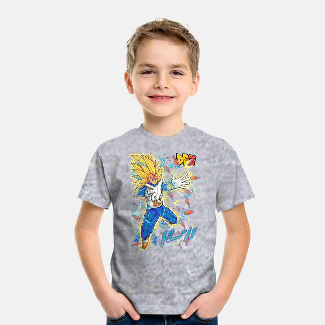 Vegeta Super Saiyan Three-Youth-Basic-Tee-sarudrawss