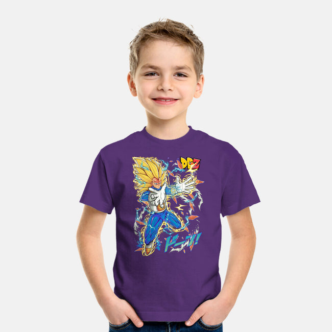 Vegeta Super Saiyan Three-Youth-Basic-Tee-sarudrawss