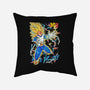 Vegeta Super Saiyan Three-None-Removable Cover w Insert-Throw Pillow-sarudrawss