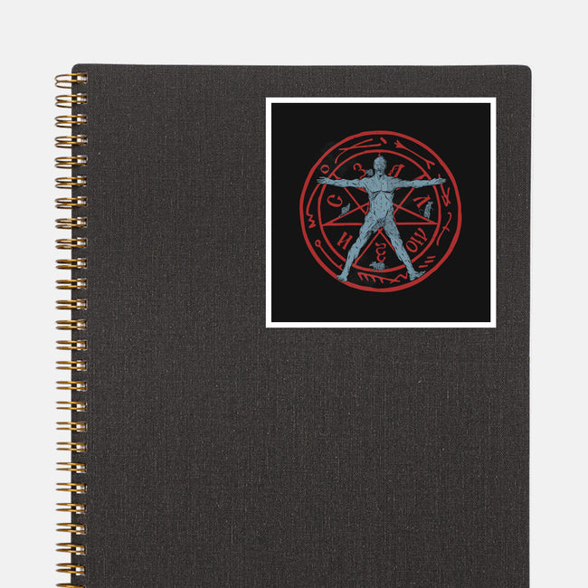 Succumb To The Darkness-None-Glossy-Sticker-Green Devil