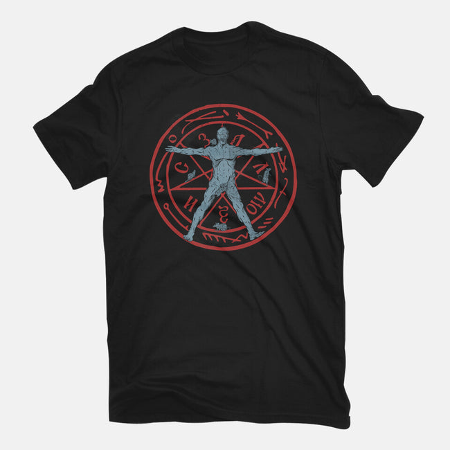 Succumb To The Darkness-Mens-Premium-Tee-Green Devil