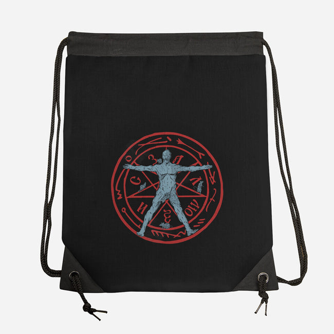Succumb To The Darkness-None-Drawstring-Bag-Green Devil