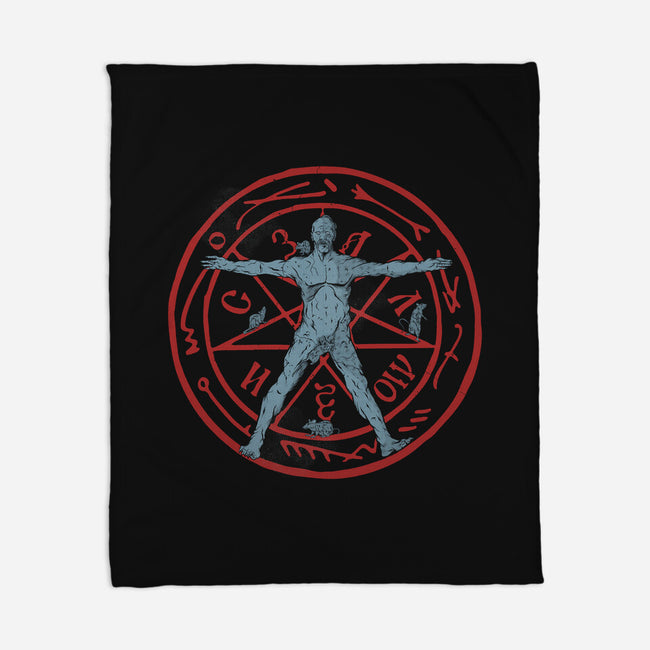 Succumb To The Darkness-None-Fleece-Blanket-Green Devil