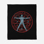 Succumb To The Darkness-None-Fleece-Blanket-Green Devil