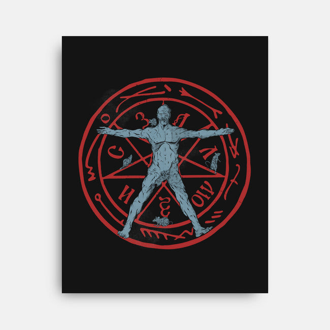 Succumb To The Darkness-None-Stretched-Canvas-Green Devil
