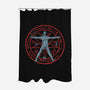 Succumb To The Darkness-None-Polyester-Shower Curtain-Green Devil