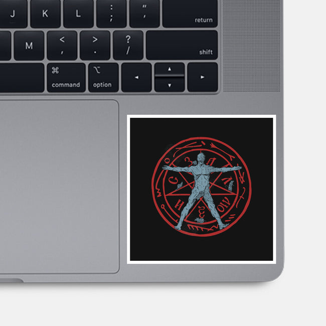 Succumb To The Darkness-None-Glossy-Sticker-Green Devil