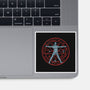Succumb To The Darkness-None-Glossy-Sticker-Green Devil
