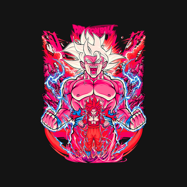 Super Saiyian Five Ultra Instinct-Mens-Basic-Tee-sarudrawss