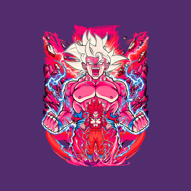Super Saiyian Five Ultra Instinct-None-Glossy-Sticker-sarudrawss