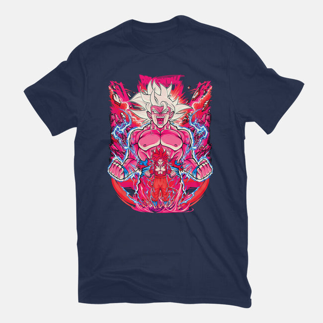 Super Saiyian Five Ultra Instinct-Unisex-Basic-Tee-sarudrawss