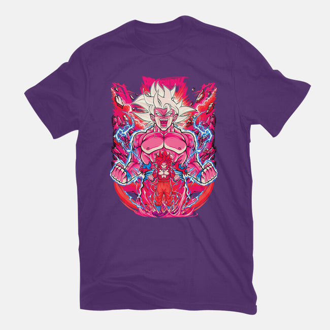 Super Saiyian Five Ultra Instinct-Mens-Premium-Tee-sarudrawss