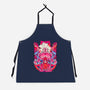 Super Saiyian Five Ultra Instinct-Unisex-Kitchen-Apron-sarudrawss
