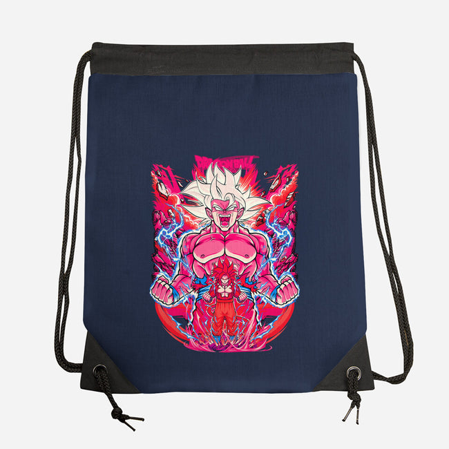 Super Saiyian Five Ultra Instinct-None-Drawstring-Bag-sarudrawss
