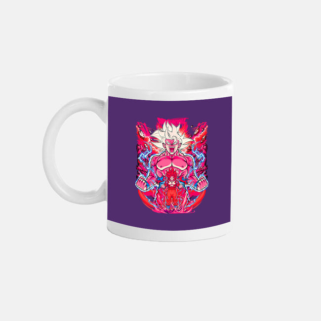 Super Saiyian Five Ultra Instinct-None-Mug-Drinkware-sarudrawss
