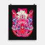 Super Saiyian Five Ultra Instinct-None-Matte-Poster-sarudrawss