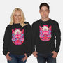 Super Saiyian Five Ultra Instinct-Unisex-Crew Neck-Sweatshirt-sarudrawss
