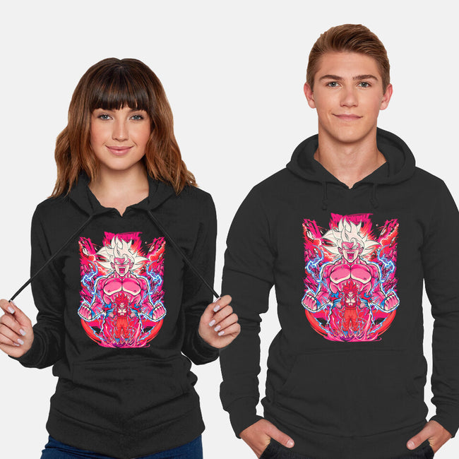 Super Saiyian Five Ultra Instinct-Unisex-Pullover-Sweatshirt-sarudrawss