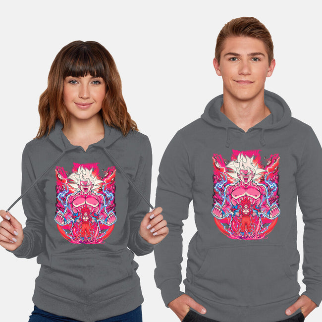 Super Saiyian Five Ultra Instinct-Unisex-Pullover-Sweatshirt-sarudrawss