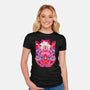Super Saiyian Five Ultra Instinct-Womens-Fitted-Tee-sarudrawss