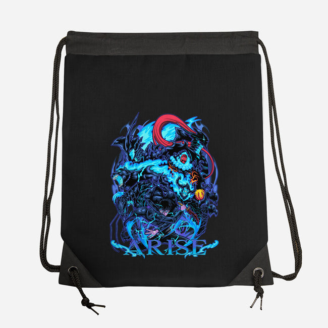 The Weakest Hunter-None-Drawstring-Bag-sarudrawss