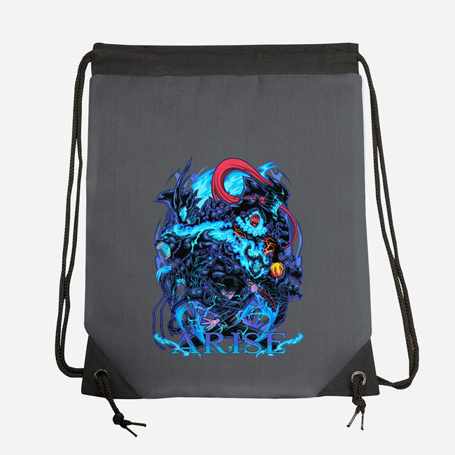 The Weakest Hunter-None-Drawstring-Bag-sarudrawss