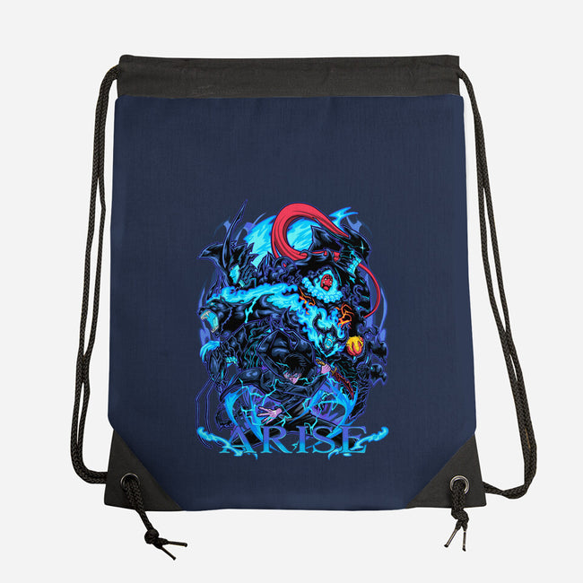 The Weakest Hunter-None-Drawstring-Bag-sarudrawss