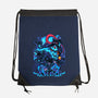 The Weakest Hunter-None-Drawstring-Bag-sarudrawss