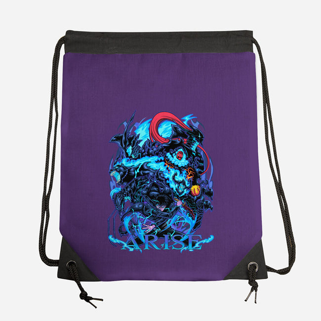 The Weakest Hunter-None-Drawstring-Bag-sarudrawss