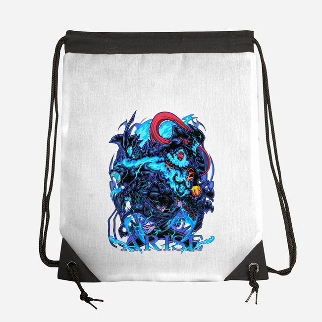 The Weakest Hunter-None-Drawstring-Bag-sarudrawss