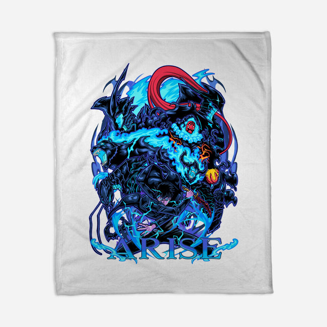 The Weakest Hunter-None-Fleece-Blanket-sarudrawss