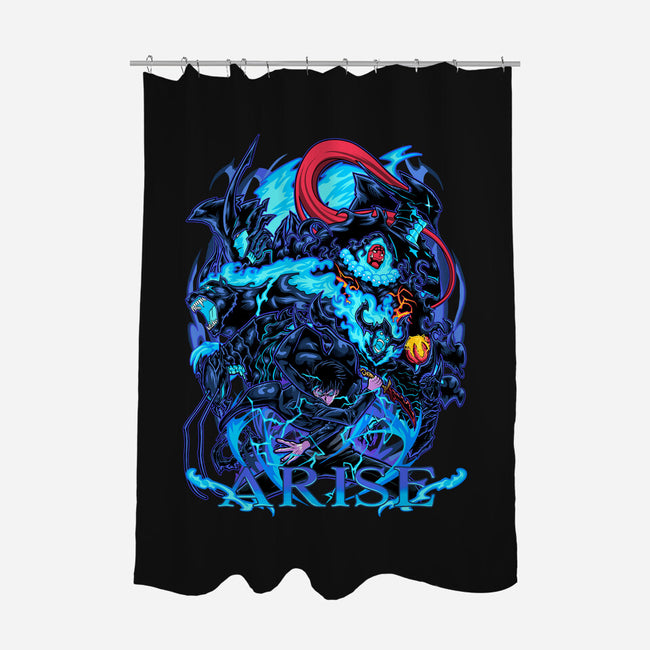 The Weakest Hunter-None-Polyester-Shower Curtain-sarudrawss
