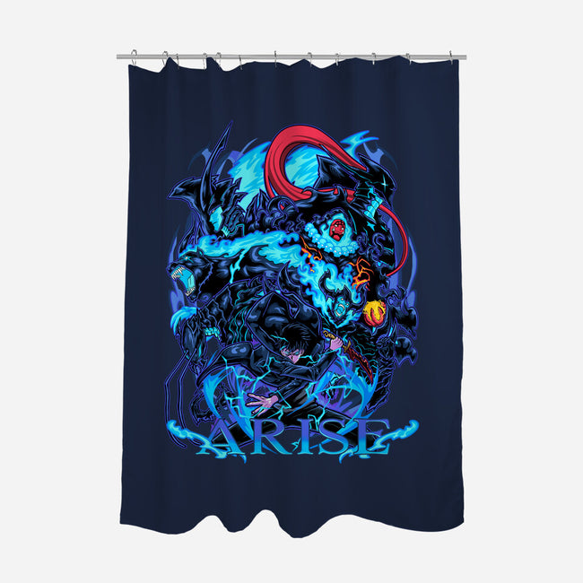 The Weakest Hunter-None-Polyester-Shower Curtain-sarudrawss