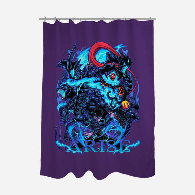 The Weakest Hunter-None-Polyester-Shower Curtain-sarudrawss