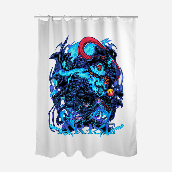 The Weakest Hunter-None-Polyester-Shower Curtain-sarudrawss
