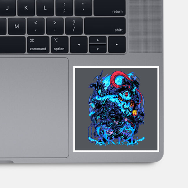The Weakest Hunter-None-Glossy-Sticker-sarudrawss