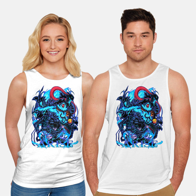 The Weakest Hunter-Unisex-Basic-Tank-sarudrawss