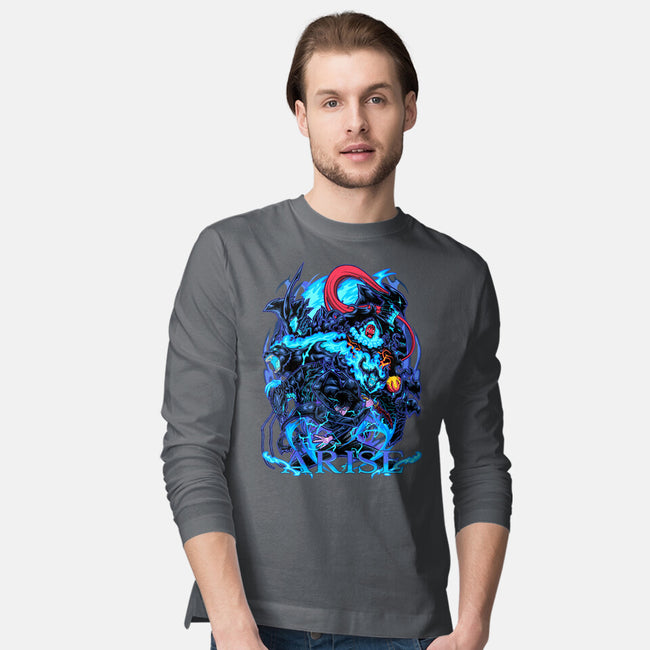 The Weakest Hunter-Mens-Long Sleeved-Tee-sarudrawss