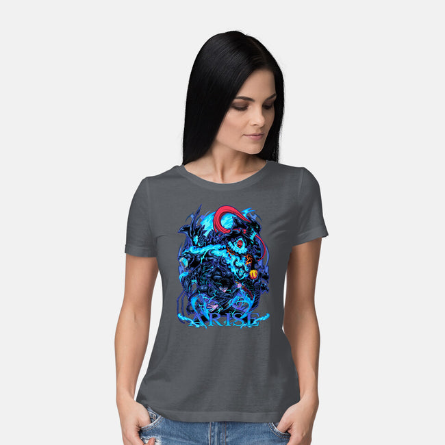 The Weakest Hunter-Womens-Basic-Tee-sarudrawss