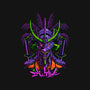 Evangelion Samurai-Womens-Fitted-Tee-sarudrawss
