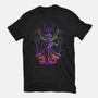 Evangelion Samurai-Womens-Fitted-Tee-sarudrawss