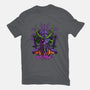 Evangelion Samurai-Womens-Fitted-Tee-sarudrawss