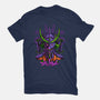 Evangelion Samurai-Mens-Heavyweight-Tee-sarudrawss